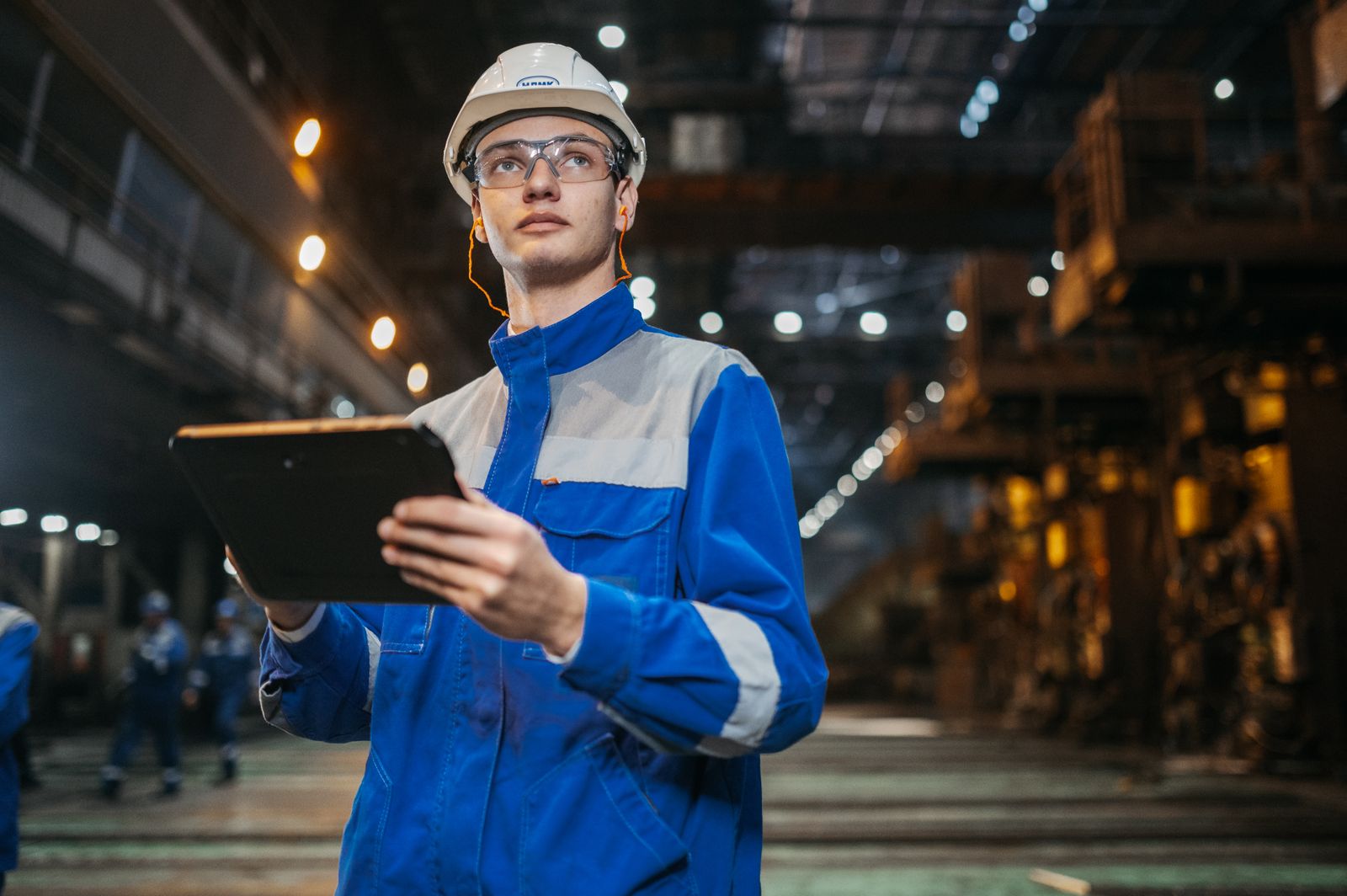 MJR engineer reviewing industrial project requirements